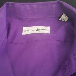 Beverly Hills Polo Club men's long sleeve dress sh